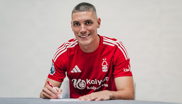 Nikola Milenkovic, Bek Baru Nottingham Forest