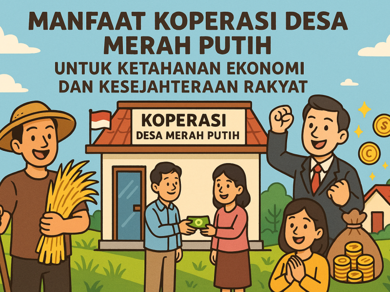 Manfaat Koperasi Merah Putih