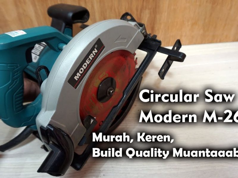 Ketajaman Gergaji Sirkular Berpengaruh Pada Efisiensi Kerja