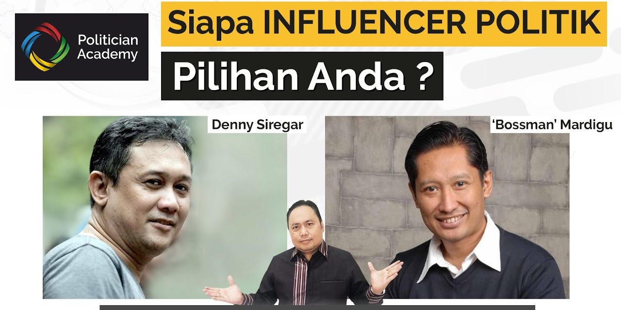 Fenomena Influencer Politik Di Era Media Sosial