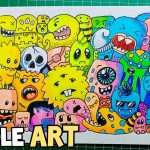 Mengenal Doodle Art Sebagai Bentuk Seni Visual Kreatif
