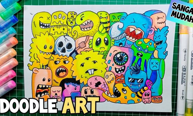 Mengenal Doodle Art Sebagai Bentuk Seni Visual Kreatif