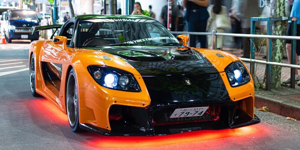 Mazda RX7 Legenda Sportscar Jepang